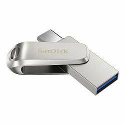 USB 128GB Sandisk Ultra Dual Drive Luxe, USB-C/USB-A 3.0, SDDDC4-128G-G46