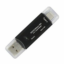 Asonic USB2.0 Tip A/C USB čitač memorijskih kartica, N-UCR5P1