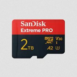 SD micro 2TB SanDisk Extreme Pro, SDSQXCD-2T00-GN6MA