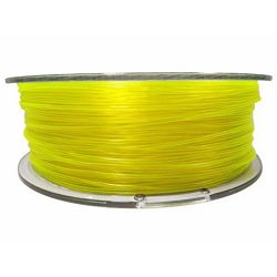 Filament za 3D printer, PET-G, 1.75mm, 1kg, Prozirna žuta