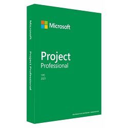 Microsoft Project Professional 2021 Win English P8 1 License Medialess (EN), FPP, ret, H30-05950
