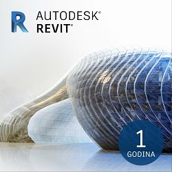 Autodesk Revit 2022 Commercial New Single-user ELD godišnja pretplata