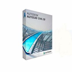 Autodesk Civil 3D 2022 Commercial New Single-user ELD godišnja pretplata