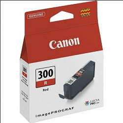 Tinta Canon PFI-300R Red Ink Cartrige , 4199C001