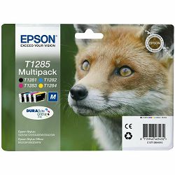 Tinta Epson T1285 Multipack Black/Cyan/Magenta/Yellow, C13T12854012