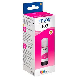Tinta Epson 103, C13T00S34A, EcoTank Magenta ink bottle