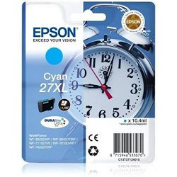 Tinta Epson 27XL DuraBrite Ultra Cyan, C13T27124012