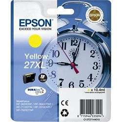 Tinta Epson 27XL DuraBrite Ultra Yellow 10,4ml original C13T27144012