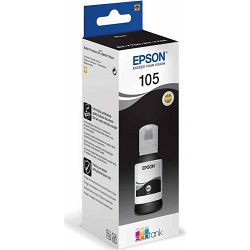 Tinta Epson 105, C13T00Q140 EcoTank Black ink bottle