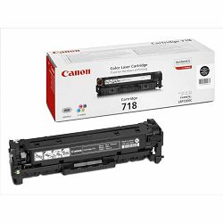 Toner Canon CRG-718Bk Black, 2662B002