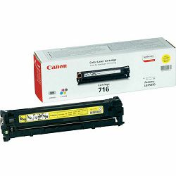 Toner Canon CRG-716Y Yellow, 1977B002