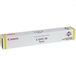 Toner Canon CEXV34 Yellow, 3785B002