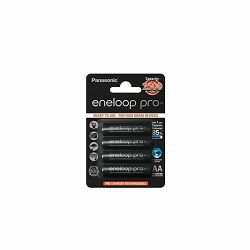 Panasonic baterije AA Eneloop Pro 4 kom, BK-3HCDE/4BE