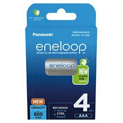 Panasonic baterije AAA Eneloop 4 kom. 800mAh, BK-4MCDE/4BE