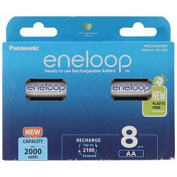 Panasonic baterije AA Eneloop 8 kom. 2000mAh, 5410853064213