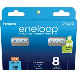 Panasonic baterije AAA Eneloop 8 kom. 800mAh, 5410853064329