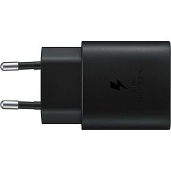 Punjač Samsung TA800, 25W Fast Charge USB-C, USB Type-C kabel 1m, crni, EP-TA800XBEGWW