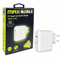 MAXMOBILE kućni punjač PD SUPER FAST SONIC CHARGE TYPE-C, TR-307 33W