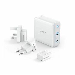 Anker charger PowerPort III 2-Port 60W with attachments EU, US and UK, ANKNB-A2629H21