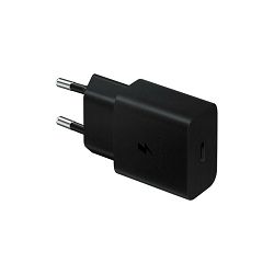 Punjač Samsung, T1510, USB-C, 15W, crni, bez kabela, EP-T1510NBEGEU