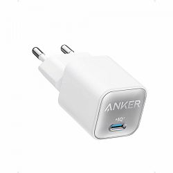 Punjač Anker Nano 3, USB-C, 30W, bijeli, ANKNB-AA2147G21, (na vanjskom skladištu - isporuka 1-2 radna dana)