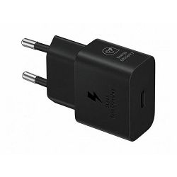 Punjač Samsung T2510, 25W Fast Charge, USB-C, crni, bez kabela, EP-T2510NBEGEU
