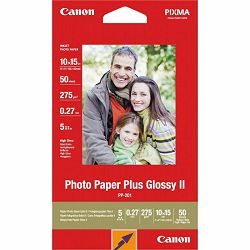 Canon Photo Papir Plus PP-201, 15x10cm, 265g, 50 listova, 2311B003