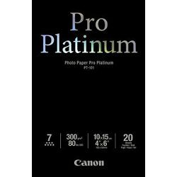 Canon Photo Papir Pro Platinum PT-101, 15x10cm, 300g, 20 listova, 2768B013