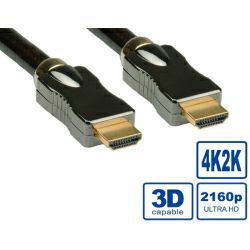 Kabel HDMI 3m, with Ethernet, 4K, Roline, 11.04.5682