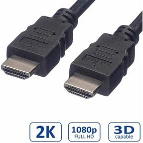 Kabel HDMI 2m, 2K@60Hz, Roline, 11.99.5527
