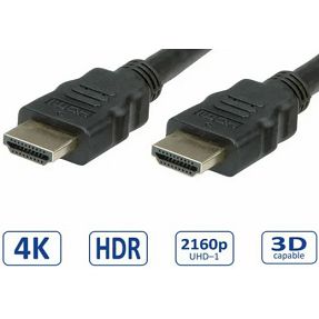 Kabel HDMI 3m, with Ethernet, 4K, Standard, S3702