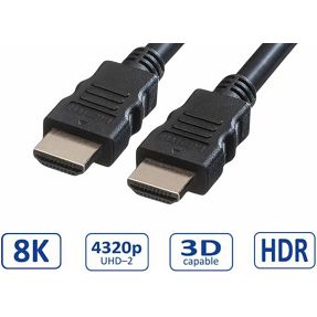 Kabel HDMI, 5m, HDMI 2.1, 8K@60Hz, Roline, 11.99.5904