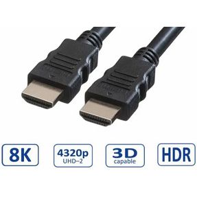 Kabel HDMI 2m, HDMI 2.1, 8k@60Hz, Roline, 11.99.5902