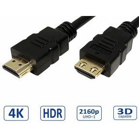 Kabel HDMI 10m, HDMI 2.0, 4K@60Hz, Roline, 11.99.5696