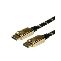 Kabel Display Port 1m, V1.2, Roline Gold, 11.04.5644