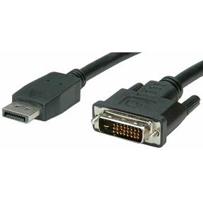 Kabel Display Port/DVI 1m, Roline, 11.99.5613
