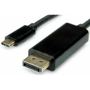Kabel USB Type-C/Display Port, 2m, 4K@60Hz, Roline, 11.99.5846