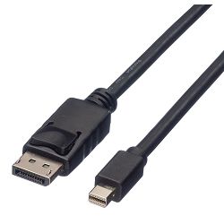 Kabel Display Port mini/Display Port 2m, Roline, 11.04.5635