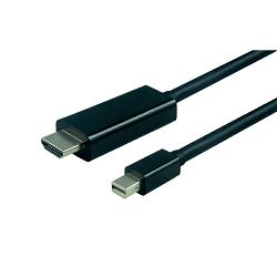 Kabel Display Port mini/HDMI, 2m, V1.2, Roline, 11.99.5796