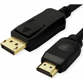 Kabel Display Port/HDMI, 2m, Roline, 11.99.5786