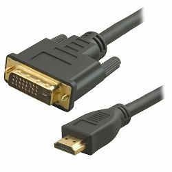 Kabel DVI/HDMI 2m, Roline, 11.99.5522