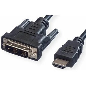 Kabel DVI/HDMI 3m, Roline, 11.99.5532