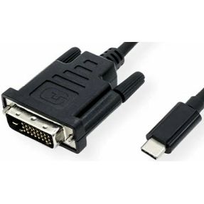Kabel USB Type-C/DVI, 1m, Roline, 11.99.5831