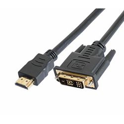 Kabel DVI/HDMI 1m, NVT-DVI-308