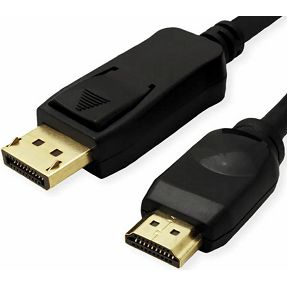 Kabel Display Port/HDMI, 5m, 4K60Hz, Roline, 11.99.5788