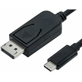 Kabel USB Type-C/Display Port, 2m, 4K@60Hz, Roline, 11.04.5846