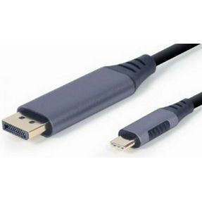 Kabel USB Type-C/Display Port, 1.8m, Gembird, GEM-CC-USB3C-DPF-016