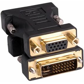 Adapter DVI (M)/VGA (Ž), Roline, 12.03.3105