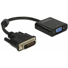 Adapter DVI-D (M)/VGA (Ž), Delock, 65658