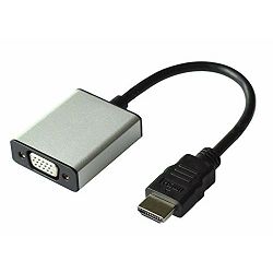 Adapter HDMI (M)/VGA (Ž)+Audio, 0.15m, Roline, 12.99.3119